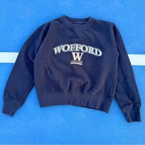 Vintage Wofford University Embroidered Crewneck Sweatshirt Boys Size M (10-12)